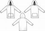 Hoodie Capucha Qvectors Mockups Mockup Sweatshirts 1338 Uidownload Yellowimages sketch template