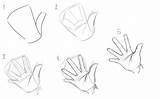 Dibujo Manos Paso Tangan Menggambar Tecnicas Instrucciones Sketching Papan Gusta Dari sketch template