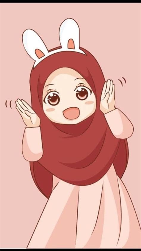 anime gambar kartun muslimah cantik  imut revisi id
