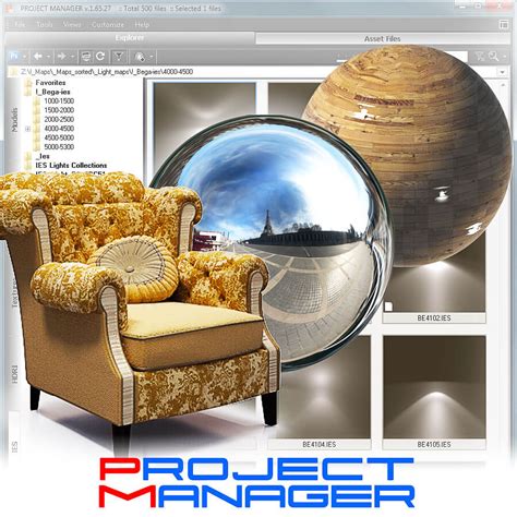 project manager asset browser kstudio ds max plugins scripts