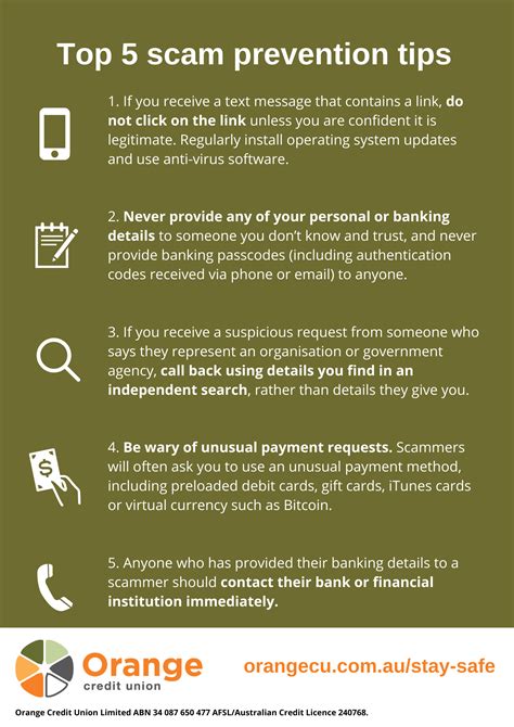 Top 5 Scam Prevention Tips