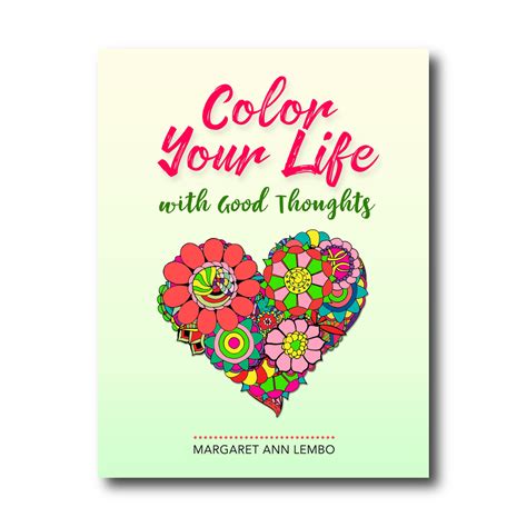 color  life  good thoughts  coloring book