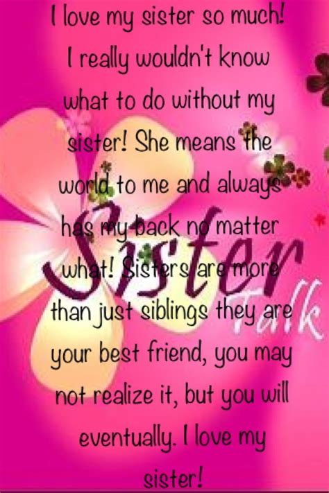 sister love quotes sister quotes sister poems