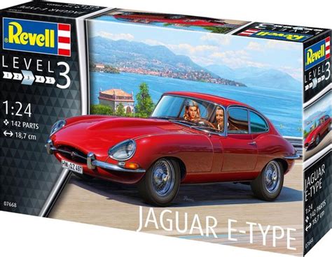 revell  rv model set jaguar  type coupe auto bouwpakket  bolcom