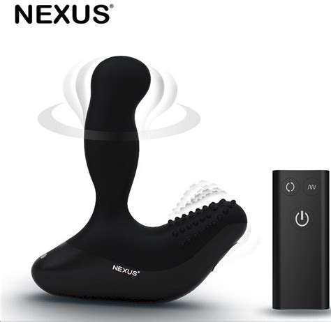 Nexus Revo Stealth Remote Rechargeable Vibrating Silicone Rotating