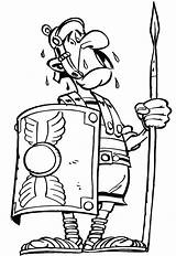 Asterix Soldier Obelix Pages Rome Coloriage Soldiers Kolorowanki Disegno Ausmalen Romains Dla Netart Romanos Colorare Astérix Colorluna Malvorlagen Obélix Enfant sketch template