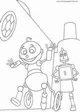 Robots Coloring Robot Pages Disney Rodney Kids Baby Color Sheets Printable Book Sheet Movie Print Online Coloriage Choose Board Info sketch template