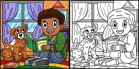 afro child coloring stock illustrations  afro child coloring stock