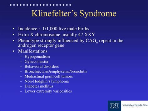 Klinefelter Syndrome Powerpoint