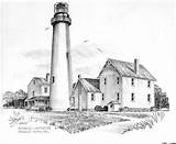Lighthouse Drawings Pencil Drawing Fenwick Lighthouses Island Landscape Foundmyself Light Buildings Sketch Albums House Beautiful Search Google Sketching Delaware sketch template
