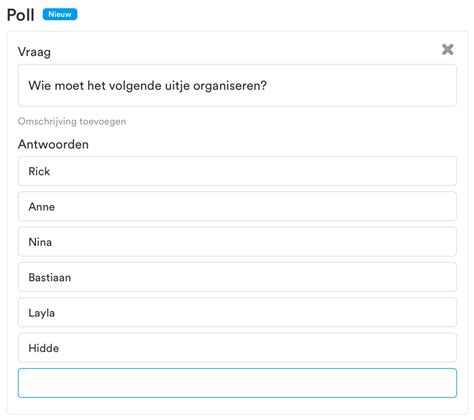 een poll aan je afspraak toevoegen vraag toevoegen helpdesk datumprikkernl