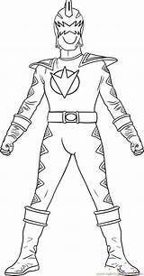 Coloring Power Rangers Pages Printable Megaforce Popular sketch template