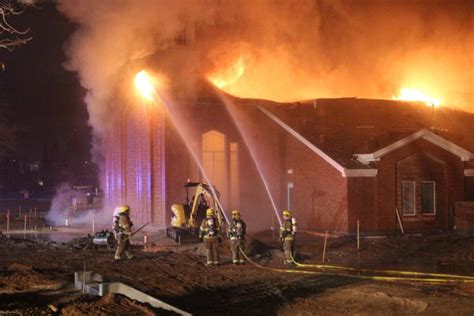 officials investigate episcopal church fire  criminal intent