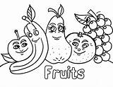 Fruits Coloring Pages Funny Fruit Colouring Worksheet sketch template