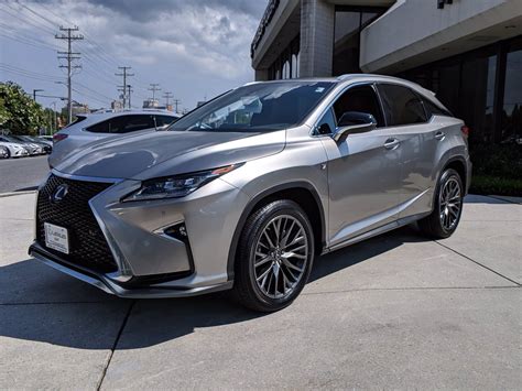 pre owned  lexus rx   sport awd sport utility