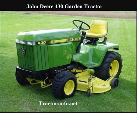 john deere  garden tractor price specs review