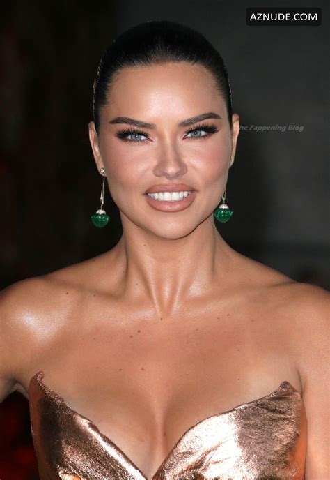 adriana lima sexy seen at the academy museum of motion pictures opening