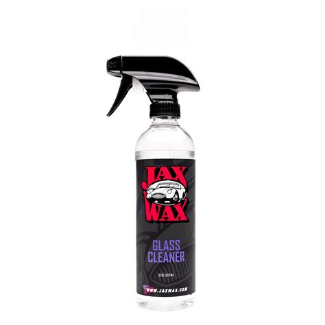 glass cleaner spray jax auto wax