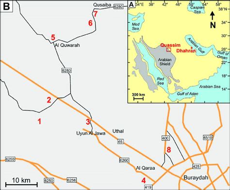 location   geotouristic localities   al qassim district