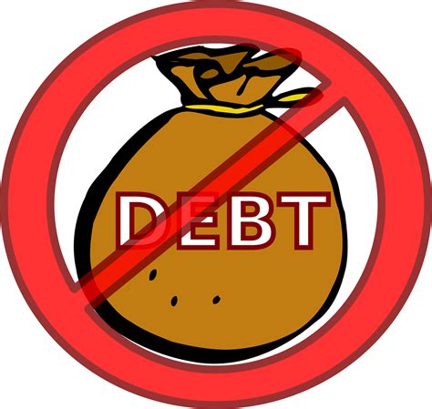 debt eliminate loan royalty  vector graphic pixabay