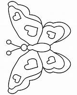 Coloring Pages Butterfly Preschool Popular Kids sketch template