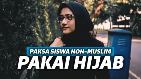 viral siswi non muslim di padang diminta mengenakan jilbab