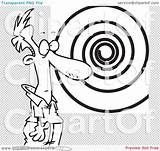 Hypnotized Illustration Clip Royalty Staring Spiral Outline Cartoon Man Rf Ron Leishman Regarding Notes Quick sketch template
