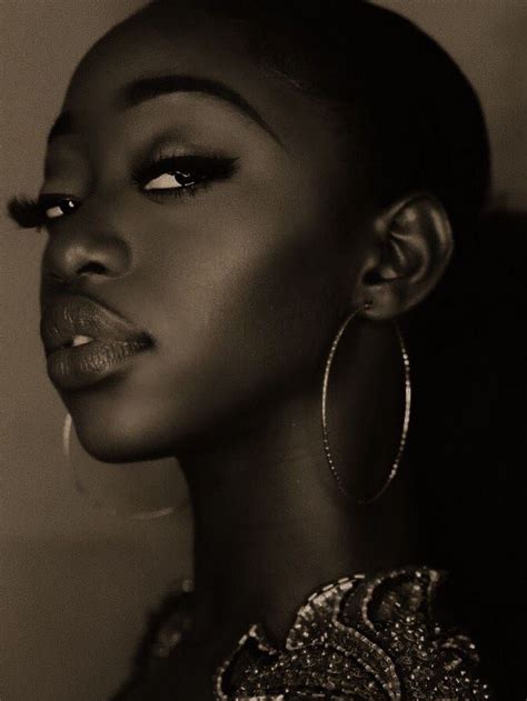 Photo Black Lips Black Art Ebony Beauty Dark Beauty Dark Skin Tone