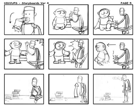 storyboard rough boards comics funny quick ideas art planks