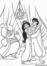 Para Colorear Dibujos Aladdin Cuentos Coloring Infantiles Jasmine Disney Library Dumbo Screencaps sketch template