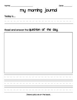 journal writing worksheets  kindergarten primary school maths