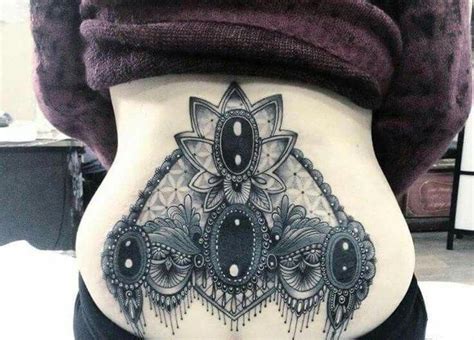 240 Cute Lower Back Tattoos For Women 2020 Tramp Stamp