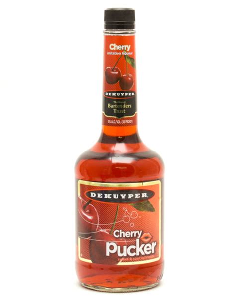 dekuyper dekuyper cherry pucker  ml  hut liquor store