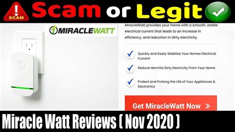 miracle watt reviews {november 2020} another scam product or legit