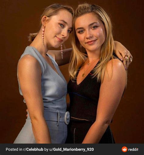 Saoirse Ronan And Florence Pugh Is Definitely A Dream Threesome Scrolller