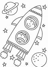 Space Coloring Pages Print Tulamama Easy sketch template