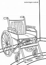 Rollstuhl Malvorlage Medizin Arzt sketch template