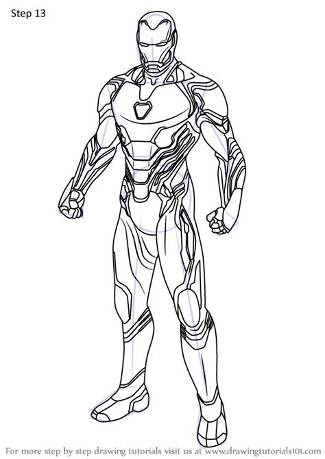 iron man infinity war coloring pages