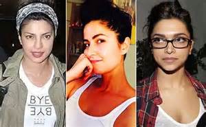Top 15 Bollywood And Hindi Film Actresses And Their Without Makeup Looks