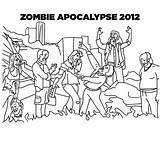 Apocalypse sketch template