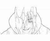 Nagato Naruto Look Coloring Pages Pain Paths Six Printable Template sketch template