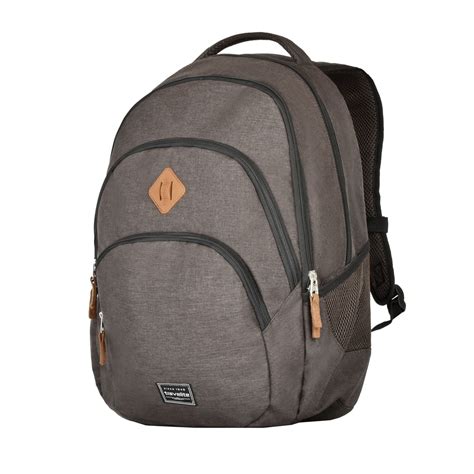 mestsky batoh basics backpack melange brown     travelite batohy na notebook