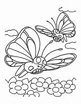 Butterfree Ausmalbilder Coloriages Colouring Animaatjes Bubakids Malvorlagen Regarding Colorin Thousand sketch template