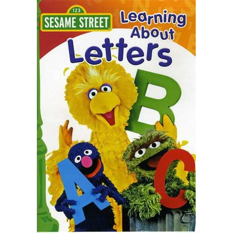 sesame street learning  letters dvd walmartcom walmartcom