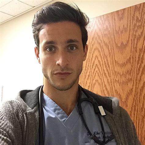 sometimes dr mike takes selfies at work hot doctor instagram popsugar love and sex photo 1