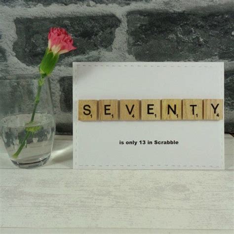 Seventy Birthday Card For Any Gender 70 Is Only 13 In