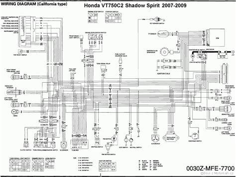 honda shadow vtdc wiring diagram