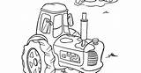 Tractor Coloring Mater Pages Tipping Printable Colouring sketch template