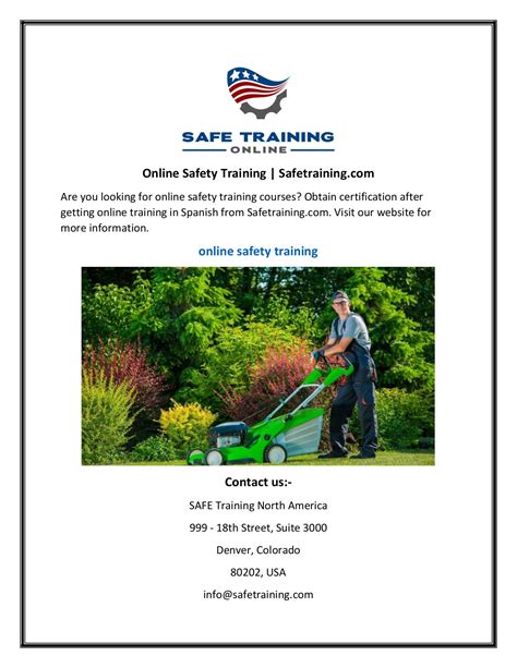 safety training safetraining jackson thomas page