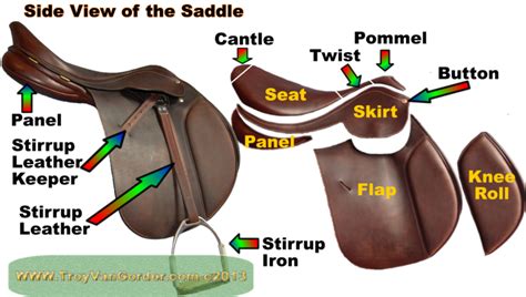 blog post  illustrated parts   english saddle articles  horse rider training